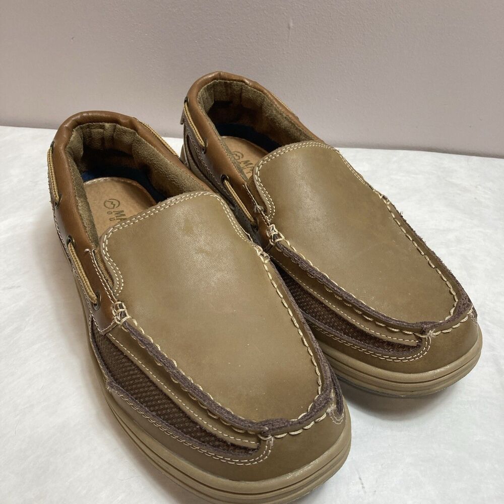 Men’s Leather Loafers - Slip-On Shoes, Comfortable, Lightweight- Magellan 8.5